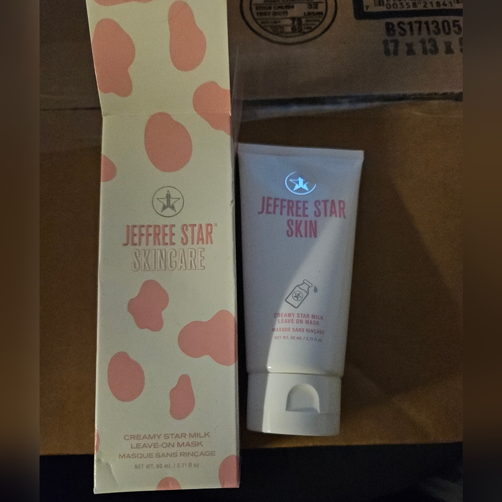 Jeffree Star Creamy Star Milk Leave On Mask 2.71 fl.oz Brand New Sold Out